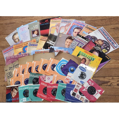 107 - A collection of vinyl 7