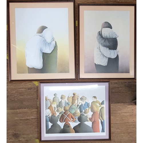 126 - Three Michele Lehmann limited edition lithographs, each signed in pencil including Hats Market numbe... 