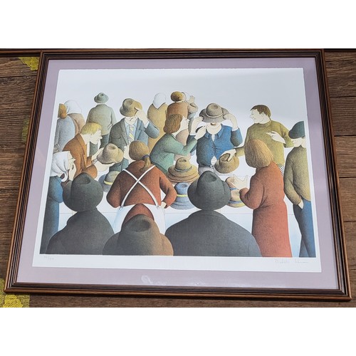 126 - Three Michele Lehmann limited edition lithographs, each signed in pencil including Hats Market numbe... 