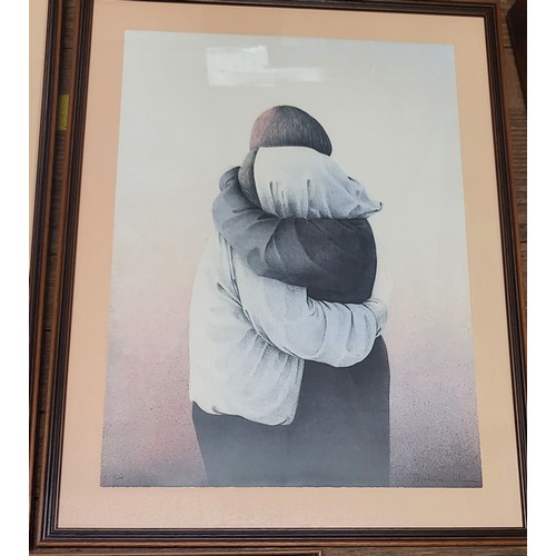 126 - Three Michele Lehmann limited edition lithographs, each signed in pencil including Hats Market numbe... 