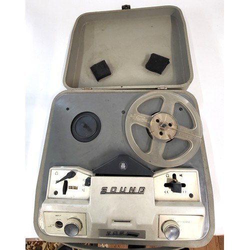 147 - BSR Sound Tre 32 reel to reel tape recorder.