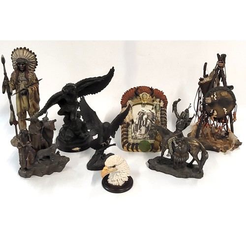 148 - Eight items of Native Indian ware