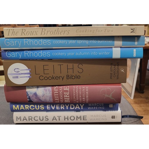 181 - A selection of cookery books including a signed copy of Marcus Everyday by Marcus Wareing, Marcus at... 