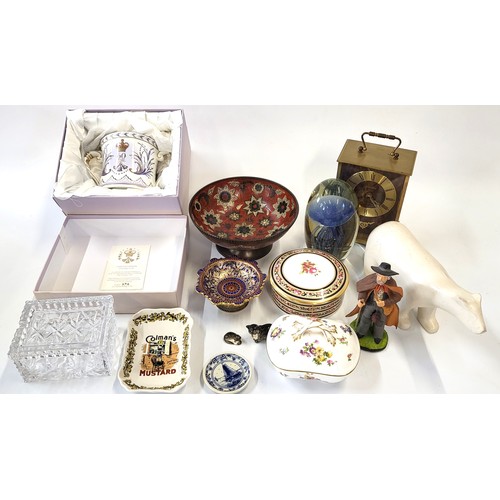 253 - A boxed limited edition Loving Cup (191 of 250) celebrating the diamond wedding of HM Queen Elizabet... 