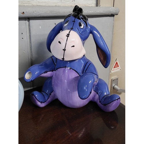 265 - Novelty teapots including Sunshine Ceramics Teddy Bear's Picnic, Paul Cardew Disney Showcase, Tea fo... 