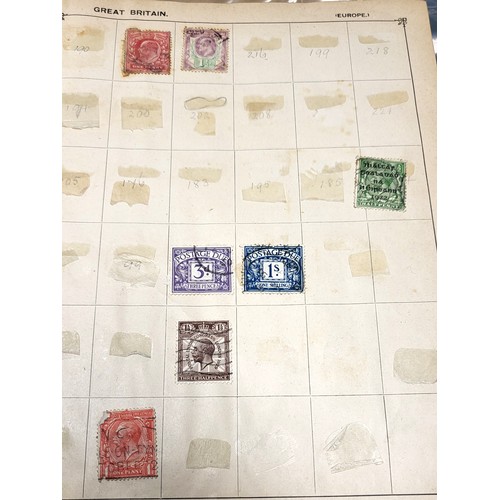 247 - The Strand Stamp Album 9th Edition including stamps including Great Britain, Austria, Hungary, Belgi... 