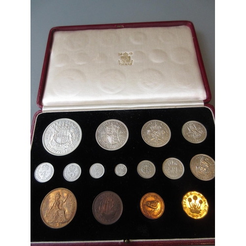 995 - George VI 1937 specimen coin set in original Royal Mint box