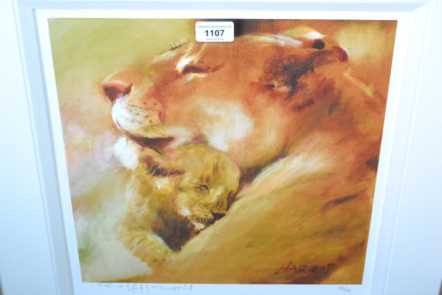 rolf harris lion painting