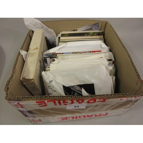 64 - Large collection of postcards relating to the Brontes and others