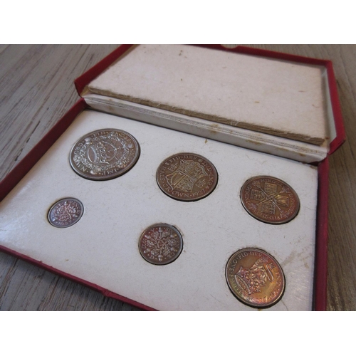 1052 - 1927 George V silver six coin set