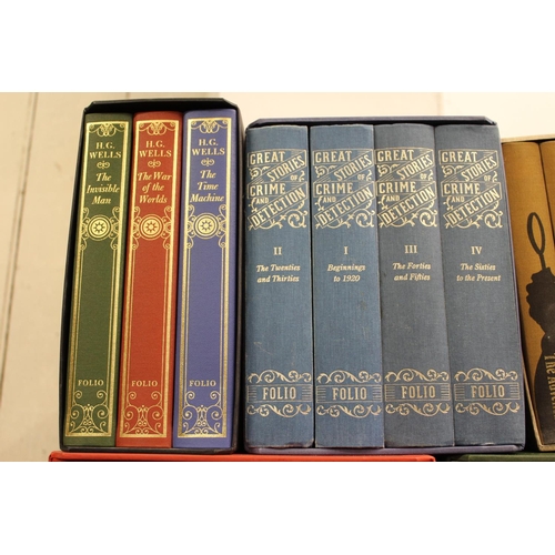 344 - Quantity of Folio Society books, most in the original slip cases, together with a small quantity of ... 