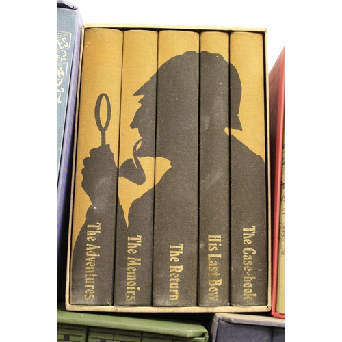 344 - Quantity of Folio Society books, most in the original slip cases, together with a small quantity of ... 