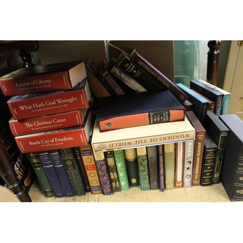 344 - Quantity of Folio Society books, most in the original slip cases, together with a small quantity of ... 