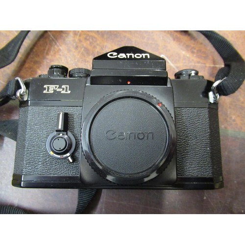 276 - Canon F1 SLR camera with 19mm 1 3.5 lens