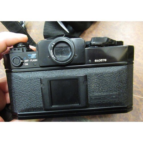 276 - Canon F1 SLR camera with 19mm 1 3.5 lens