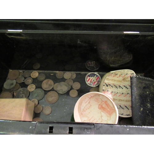 1033 - Quantity of mainly Great Britain coinage together with a ten shilling note and a Jersey one pound no... 