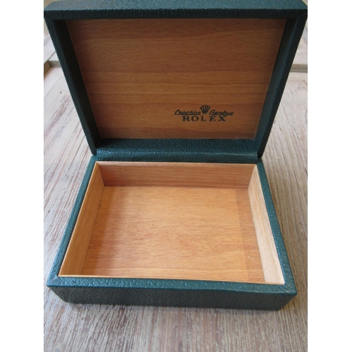 1126 - Rolex green wristwatch box