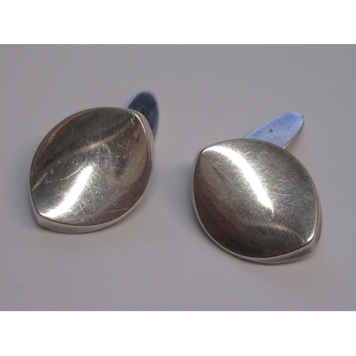 1145 - Pair of Georg Jensen silver cufflinks