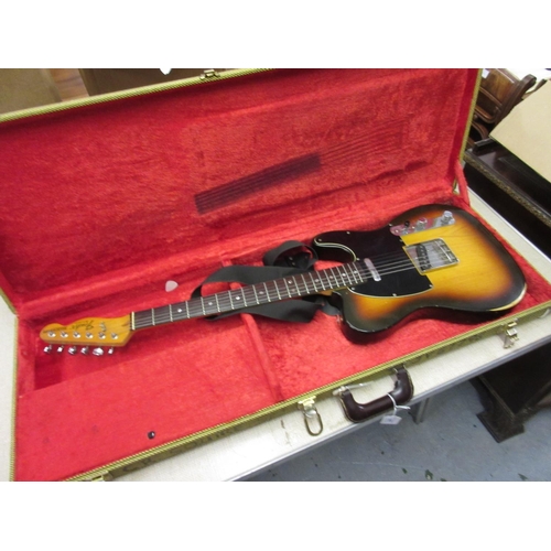 207 - Fender Telecaster electric guitar made in U.S.A. 1977 / 78, serial no. S836624, the ash body with su... 