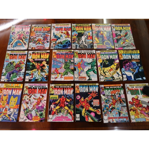 248 - Thirty five various American and UK issue Iron Man comics, together with a quantity of other America... 