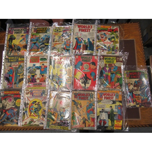 195 - Collection of DC Comics including Superman, Superboy, Action, Jimmy Olsen, Lois Lane, World's Finest... 