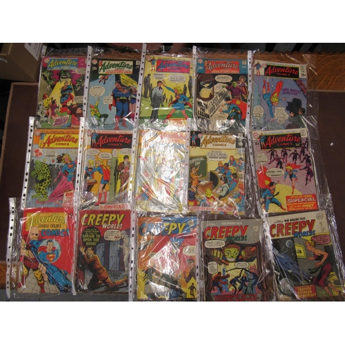 195 - Collection of DC Comics including Superman, Superboy, Action, Jimmy Olsen, Lois Lane, World's Finest... 