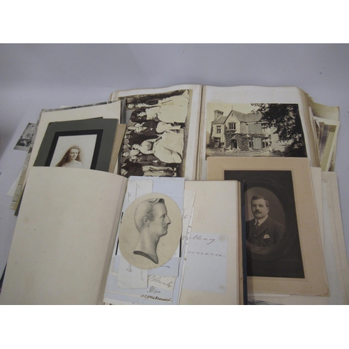 254 - An album of photographs and ephemera relating to the Colquhoun family including views of Chartwell e... 