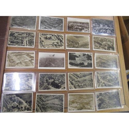 331 - Collection of twenty postcards aerial views of Croydon, all RP's