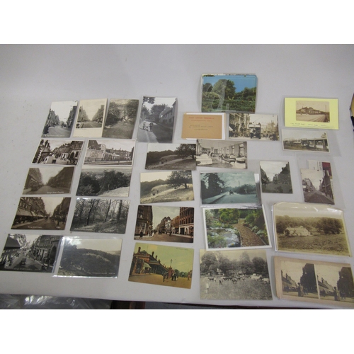 359 - Twenty plus postcards, including eleven RP's, together with a small quantity of other related epheme... 