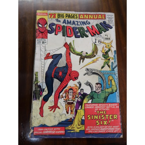 194 - Spiderman No. 1 1964 comic annual featuring the Sinister Six