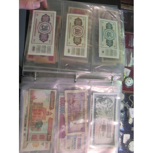 895 - Album of various World bank notes