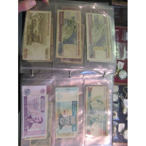 895 - Album of various World bank notes