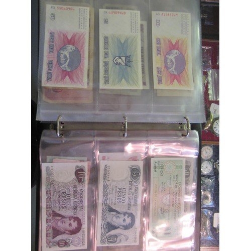 895 - Album of various World bank notes