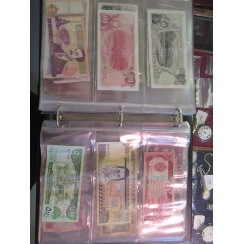 895 - Album of various World bank notes