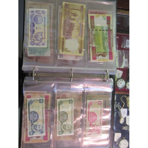 895 - Album of various World bank notes