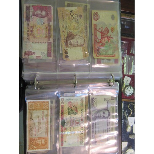 895 - Album of various World bank notes