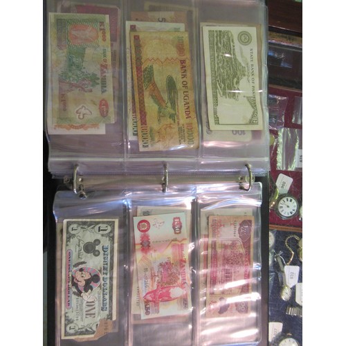 895 - Album of various World bank notes