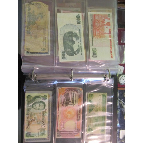 895 - Album of various World bank notes