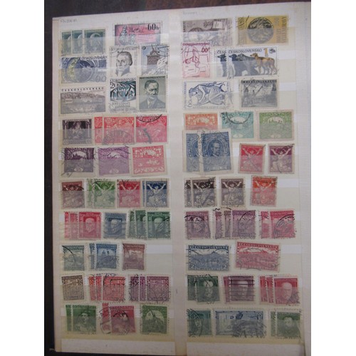 177 - Fourteen fairly full stock books of World stamps