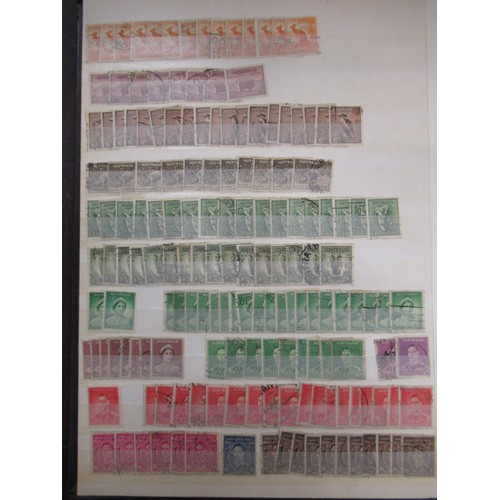 177 - Fourteen fairly full stock books of World stamps