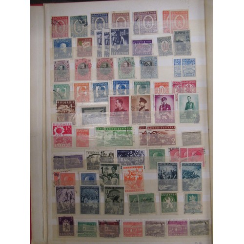 177 - Fourteen fairly full stock books of World stamps