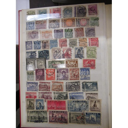 177 - Fourteen fairly full stock books of World stamps