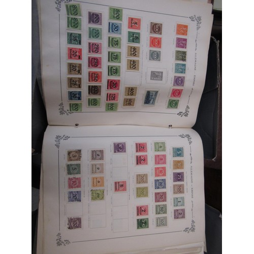 295 - Album containing extensive collection of mint and used European stamps