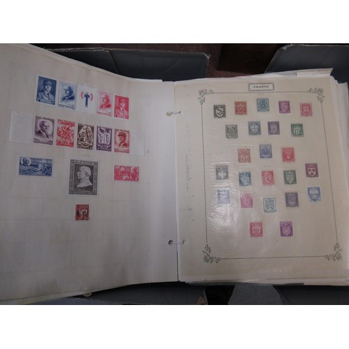 295 - Album containing extensive collection of mint and used European stamps