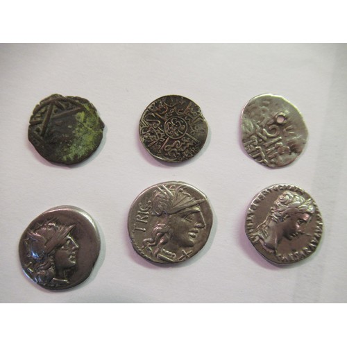 924 - Small collection of miscellaneous Roman, Roman style and other coins