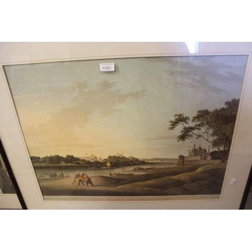 1060 - Andrew G. Kurtis, late 20th Century oil on canvas, wooded loch scene with distant mountains, signed,... 