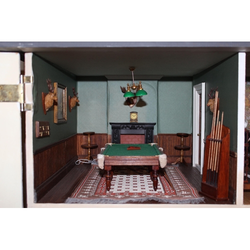 316 - Early 20th Century black painted railway lantern