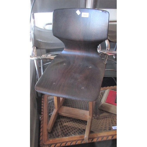 2449 - Mid 20th Century child's plywood and beech chair