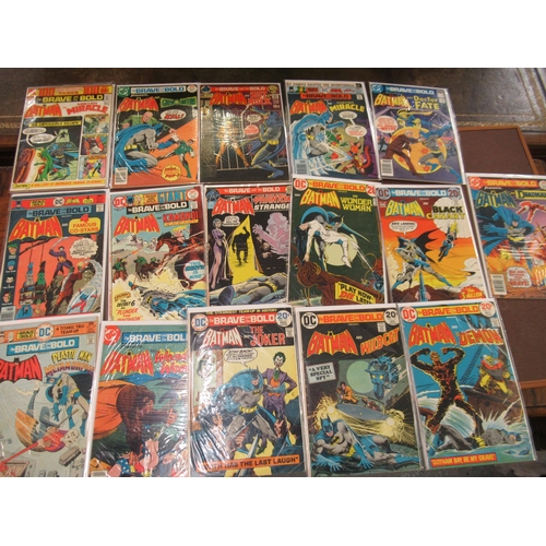 300 - Group of thirty four DC comics, The Brave and The Bold, including Batman, The Flash and Green Lanter... 