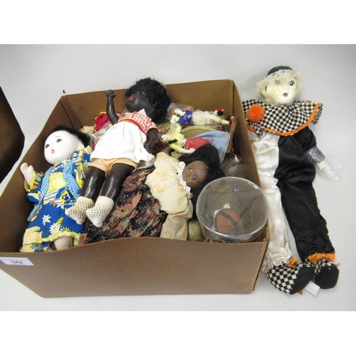 342 - Quantity of various World dolls in National costumes and other dolls